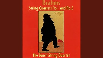 String Quartet No. 1 in C Minor, Op. 51 No. 1: III. Allegretto molto moderato e comodo