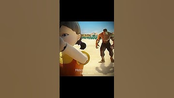 When Hulk in squid game irl💀 #shorts #trending #trollface #edit