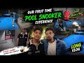 First Time Snooker Challenge With Friends 🔥 End Tak Twist! #vlog #ViralVideo #YoutubeIndia #Fyp