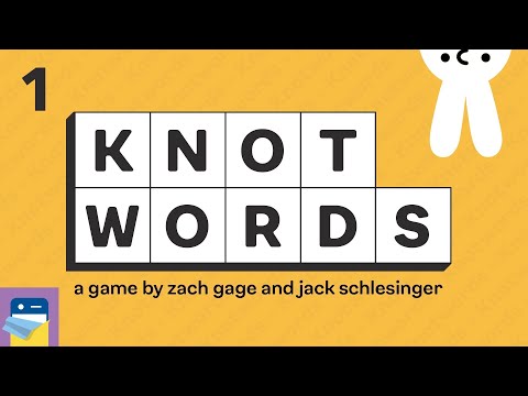 Knotwords: April 2022 Standard Levels 1 - 15 Walkthrough & iOS/Android Gameplay (by Zach Gage) - YouTube