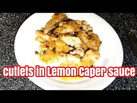 Video: Cutlets Nrog Capers Sauce