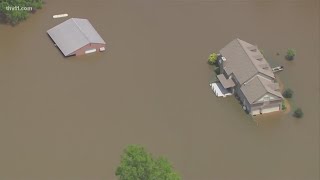 Incoming flooding has officials warning to stay off water during holiday weekend