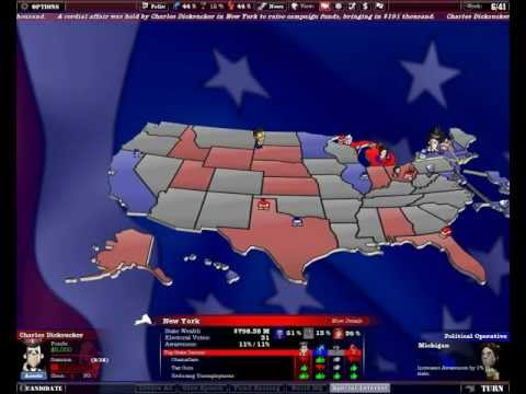 Let's Play The Political Machine 2012 - Part 1