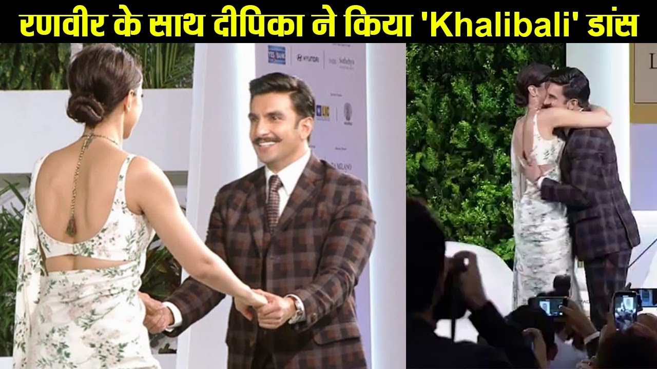Viral Video: Ranveer-Deepika Impromptu Dance on Khalibali is Sight of the Day newspaper mockup