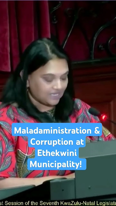 DA alleges Maladaministration & Corruption in Ethekwini Municipality