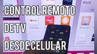 ¿Cómo usar el celular como control remoto de TV LG?