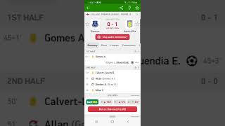 Everton Villa Flashscore UK