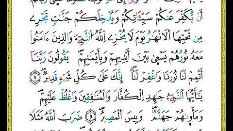 ختمة مصحف التجويد برواية ورش الصفحة رقم 561