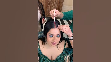 My Gorgeous Bride for Reception 💚 Parul Garg
