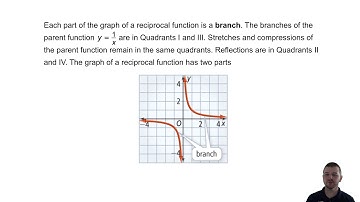Algebra 2 8-2 The Reciprocal Function Family: Problem 2 - Reciprocal Function Transformations