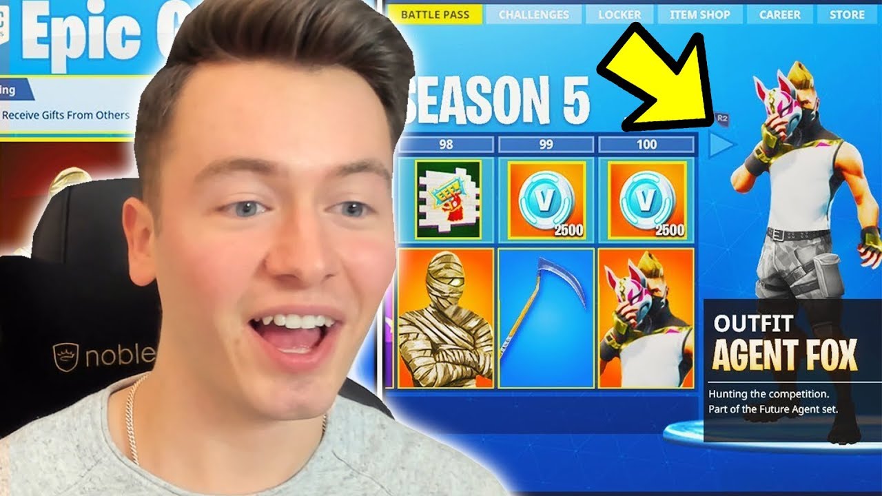 SEASON 5 IST DA !! BATTLE PASS KAUFEN + V-BUCKS VERLOSUNG ! Fortnite