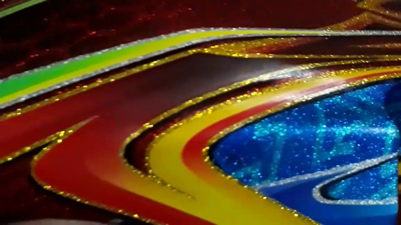 Airbrush grafis honda beat .