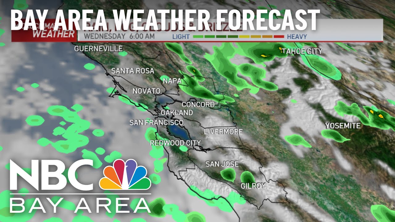 Bay Area Forecast: Heat, AM Fog and Thunderstorms Near - YouTube