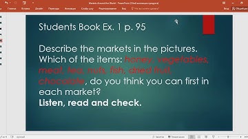 Khaitbayeva A. Excel 6 Markets around the world