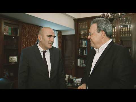 Συνάντηση του Σ. Φάμελλου στον Δικηγορικό Σύλλογο Αθηνών, με τον νέο πρόεδρο, Ανδρέα Κουτσόλαμπρο