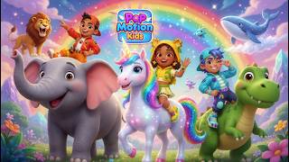 The Biggest Dance Party Ever! | Ride Giant Beasts | Popmotion Kids