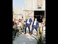 Flower Guys - hilarious wedding ceremony entrance at The Barn at Sparrow Creek Ranch