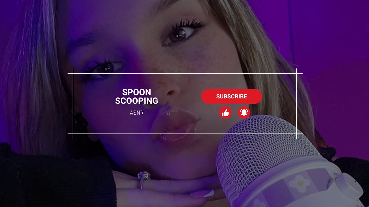 🥄ASMR Spoon Scooping🥄| Eating your face 😉