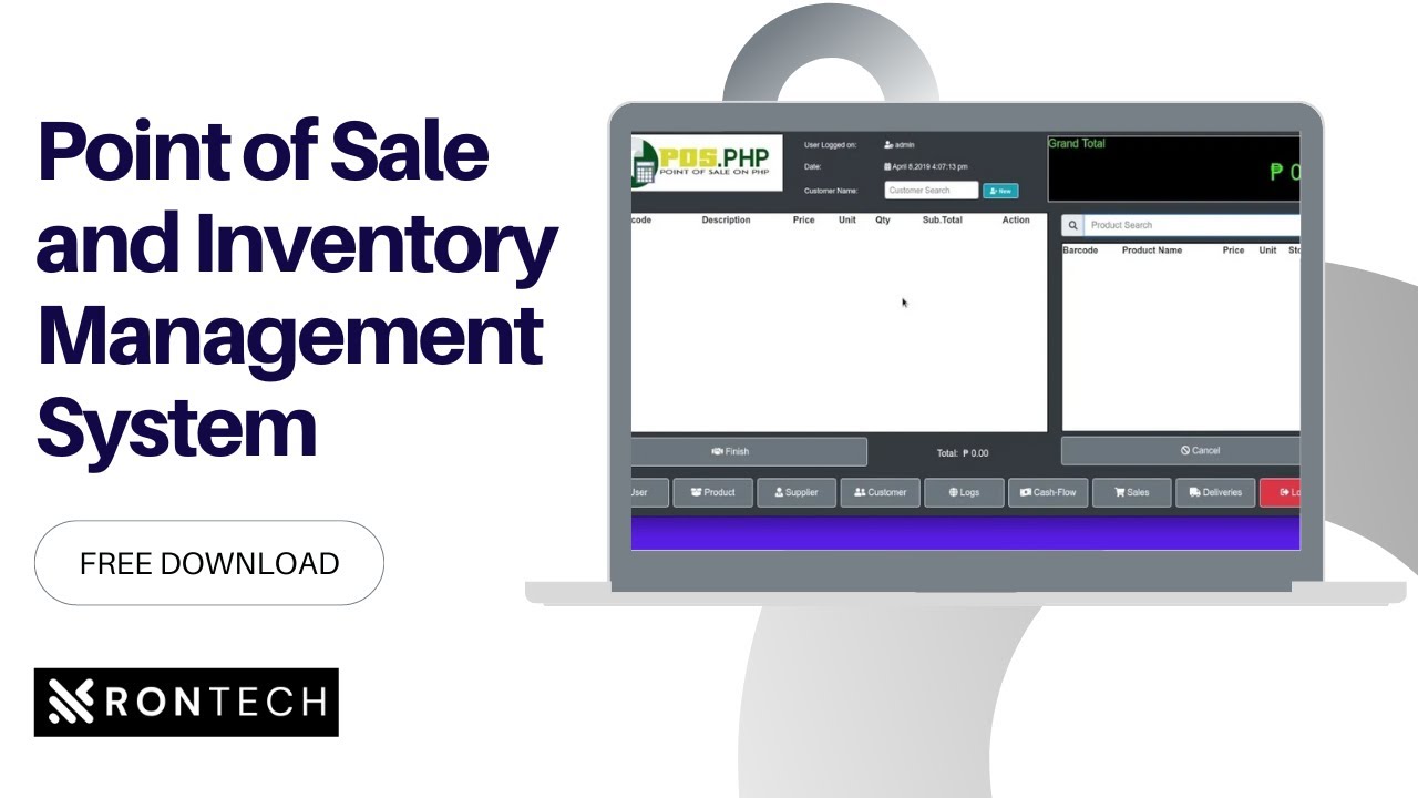 php pos  Update 2022  Point Of Sale System and Inventory Management System using PHP MySQL - FREE Source Code