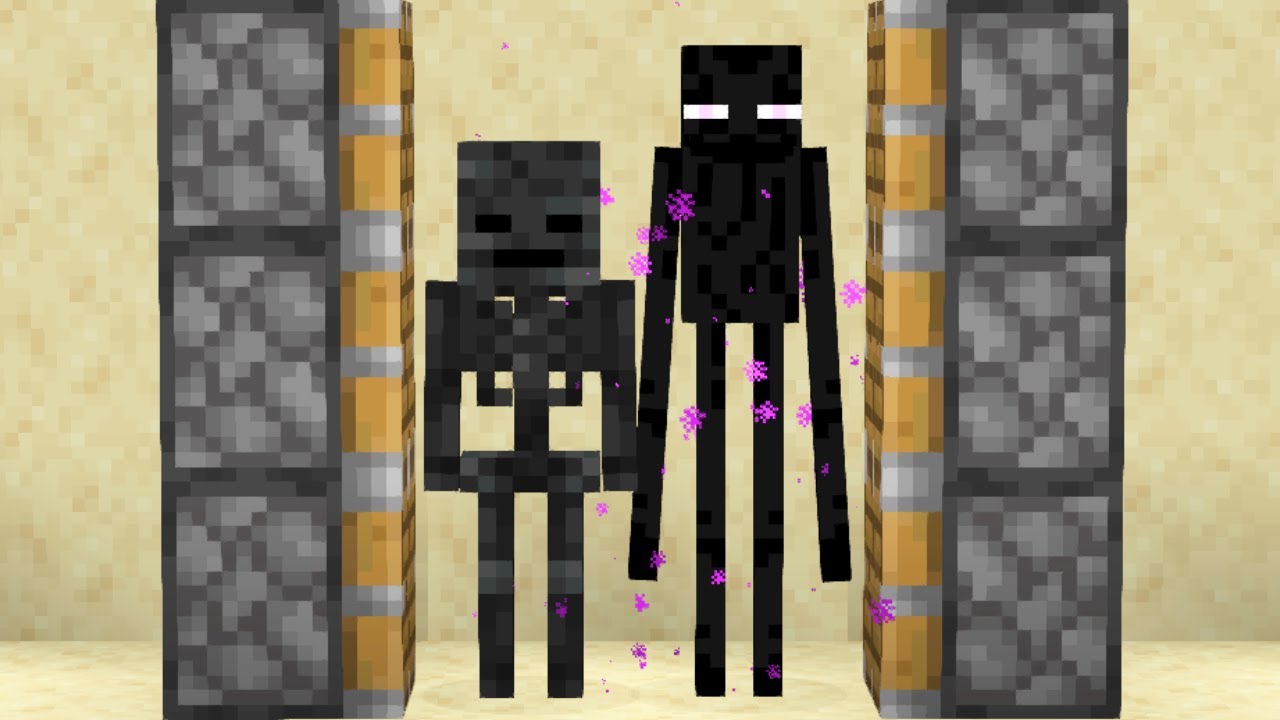 wither skeleton + enderman =??? YouTube