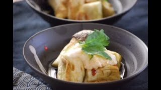 Grilled eggplant yam ponzu sauce | Transcription of Kagoma Ogojo&#39;s recipe
