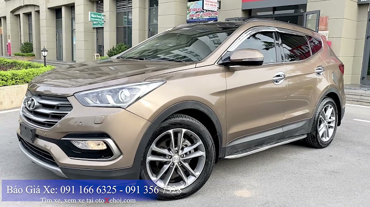 Xe ô tô 7 chỗ santafe