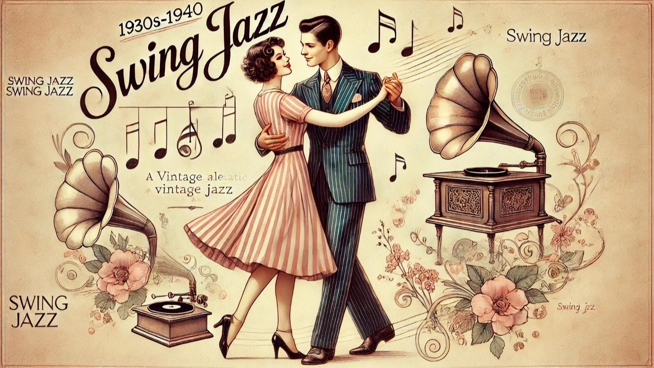 1930ss–1940s Vintage Jazz 🎷 Swing Era Classics for Relaxing Nights, Study Time and Cozy Vibes