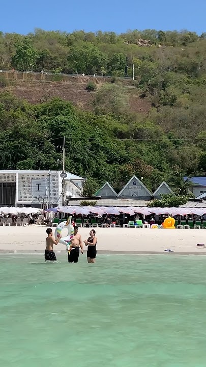 Всегда тёплое Море на острове Ко Лан, Паттайя, Таиланд, 23.04.2024 ...