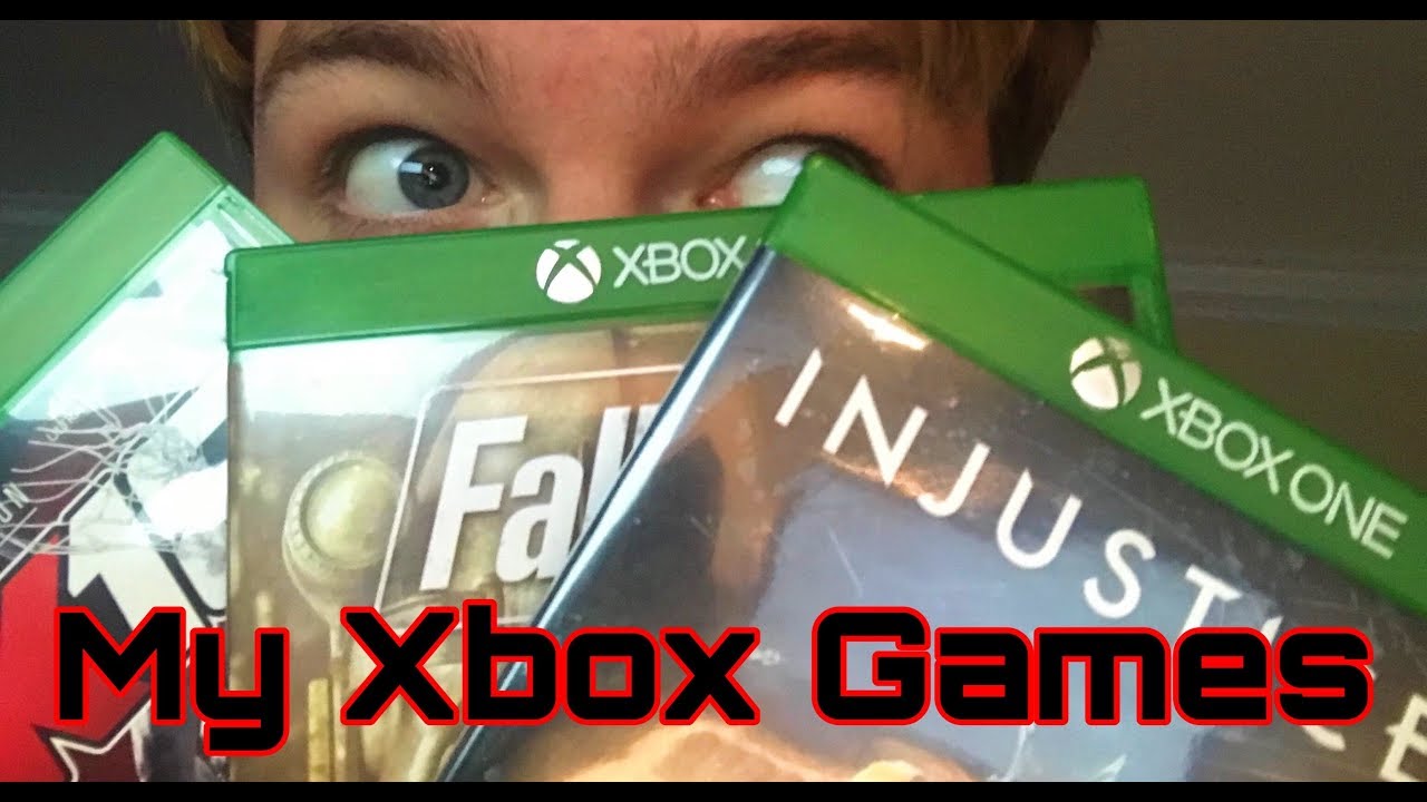 My Xbox One Game Collection YouTube