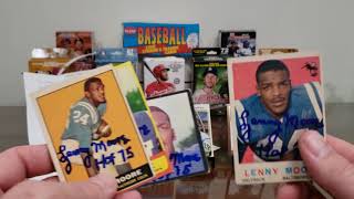 TTM #201 9 Returns! Two NFL Hall of Famers!  One mystery!