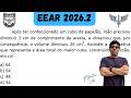 EEAR 2026.2  Após ter confeccionado um cubo de papelão, João precisou diminuir 2 cm de comprimento d