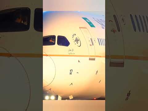 شاهد اقلاع طائرة الخطوط السعودية 787 ترند الخطوط السعودية اكسبلور