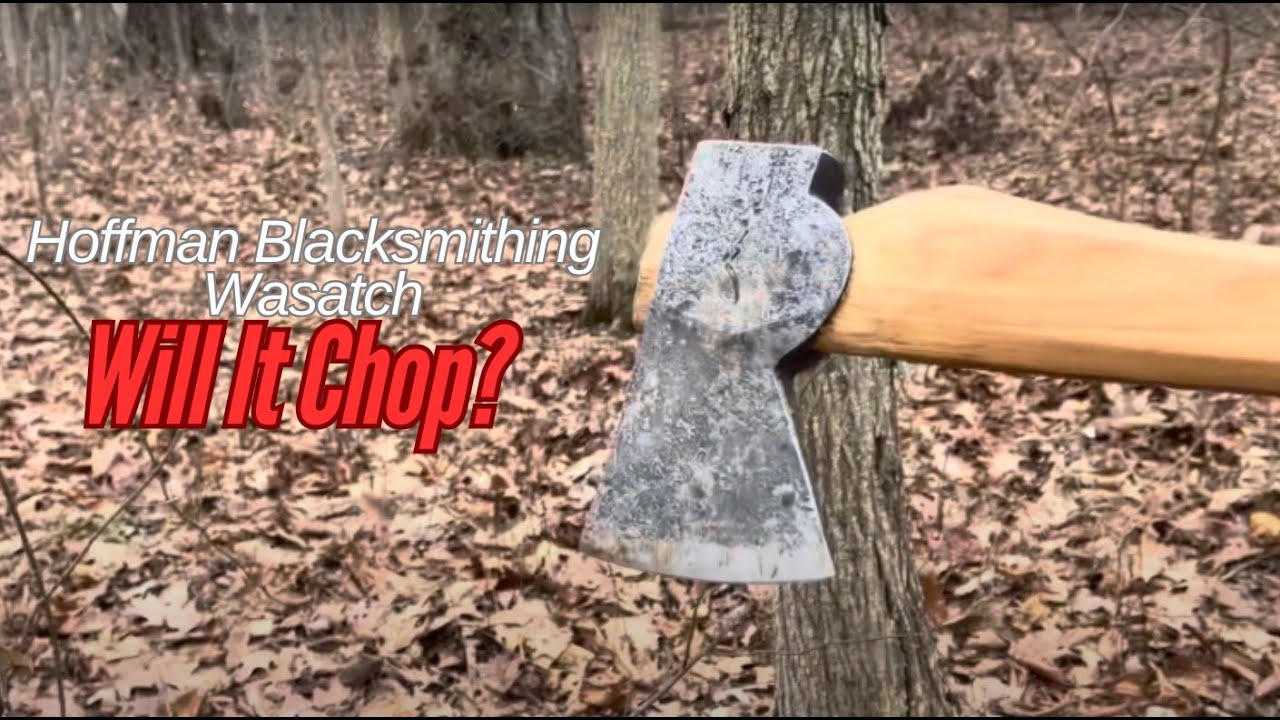 Ultimate Boys Axe? Hoffman Blacksmithing Wasatch Custom Build