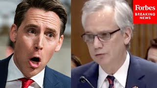 'Don't Play That Game With Me': Josh Hawley Snaps At Biden Official