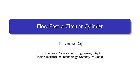 Flow Past a Circular Cylinder || Potential Flow || Fluid Dynamics