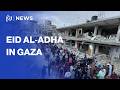 Gazans mark Eid Al-Adha amid ongoing conflict and ruins