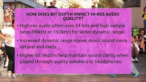 How Does Bit Depth Impact Hi-Res Audio Quality? - Audio Gear Insider