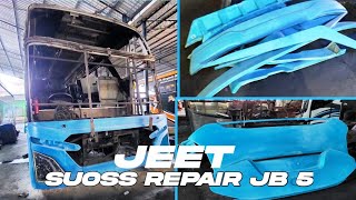 Melihat Penggarapan Repair jb 5 Pertama Bengkel Garasi Po Haryanto...