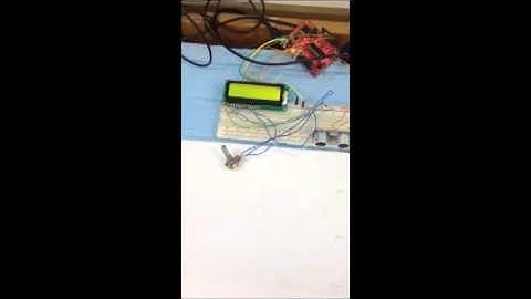 Hacettepe University / ELE 417 / Embedded System Design / Measuring Distance With Ultrasonic Sensor