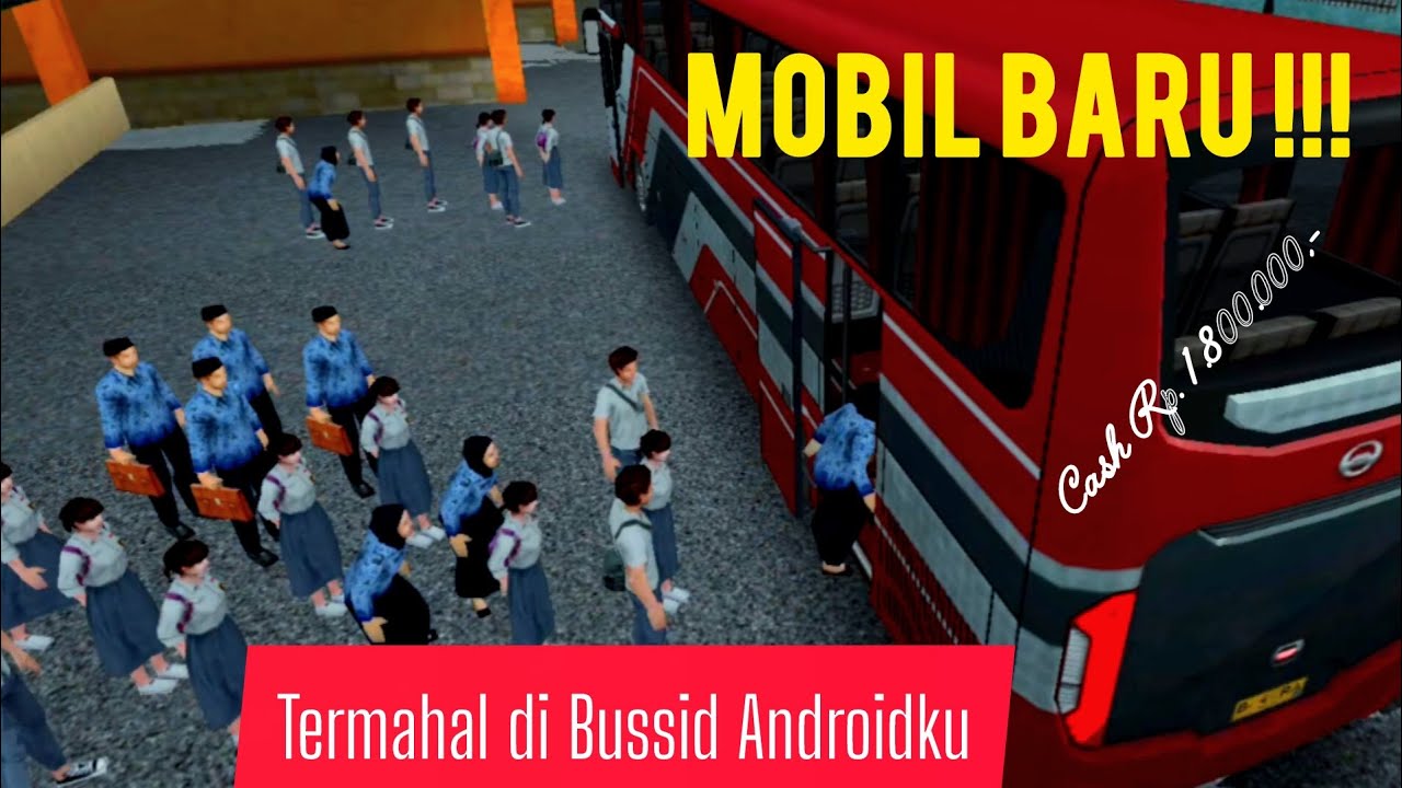Dari SMPN 8 Jakarta menuju Kebun Raya Bogor || Bus Simulator Indonesia 