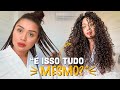 TESTEI UM CREME NOVO DA SALON LINE QUE PROMETE DEFINIÇÃO MÁXIMA! MAS SERÁ? 🔥😫😫