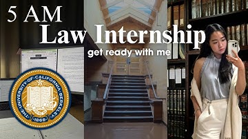 grwm: life at UC Berkeley and my law internship 👩🏻‍⚖️📔☕️