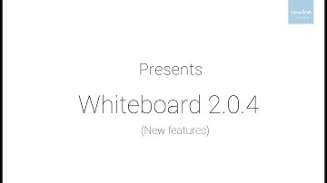 New features Whiteboard 2.0.4 - Newline Tutorial