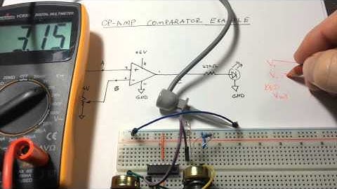 Op-Amps, Part 1: OpAmp LM324N Comparator