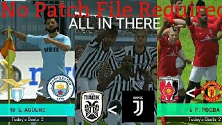 PES 18 Mobile - Official Kit Alternate Form Of REAL MADRID, JUVENTUS, MANCHESTER UNITED, Etc screenshot 1