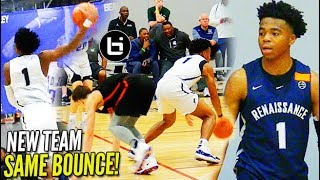 Jalen Lecque NEW TEAM SAME BOUNCE; Makes Debut w\/ RENS at NIKE EYBL!