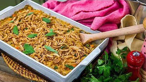 David Venable's Creamy French Onion Chicken Casser...