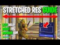 How to get a stretched resolution in fortnitestretched res on any pc