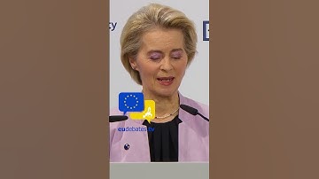 Ukraine Needs Peace Through Strength #EU Chief #VonderLeyen #eudebates