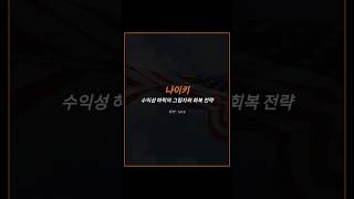 나이키, 수익성 하락의 그림자와 회복 전략 티커 : NKE